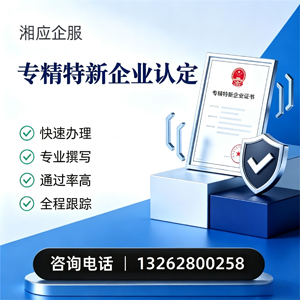 驻马店专精特新企业申报服务