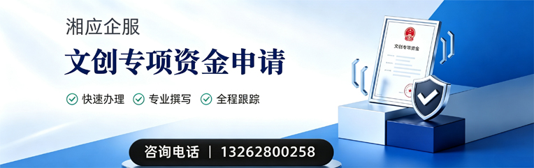 驻马店文创专项资金申报服务