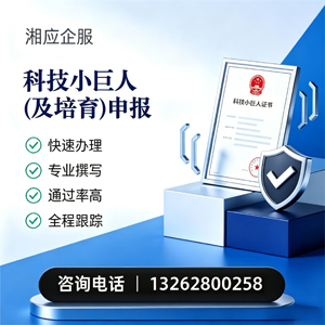 驻马店科技小巨人及培育企业申报服务
